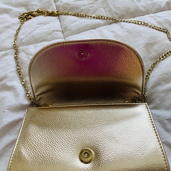 Starlet gold evening clutch - Picture 2 of 3